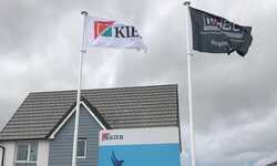 Flag Pole System for Kier Living