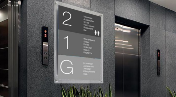 Indoor Directional Signage Wayfinding Signs — Cornerstone Sign