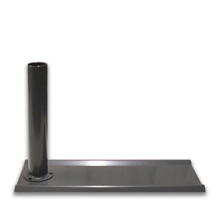 Telescopic Large Car Forecourt Flag Base Assembled