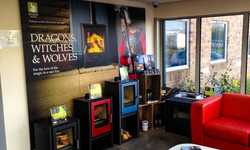 Printed POS Internal Display boards for Arada Stoves Printed POS Internal Display boards for Arada Stoves