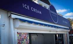 New Baboo Gelato Kiosk Signage in Lyme Regis New Baboo Gelato Kiosk Signage in Lyme Regis