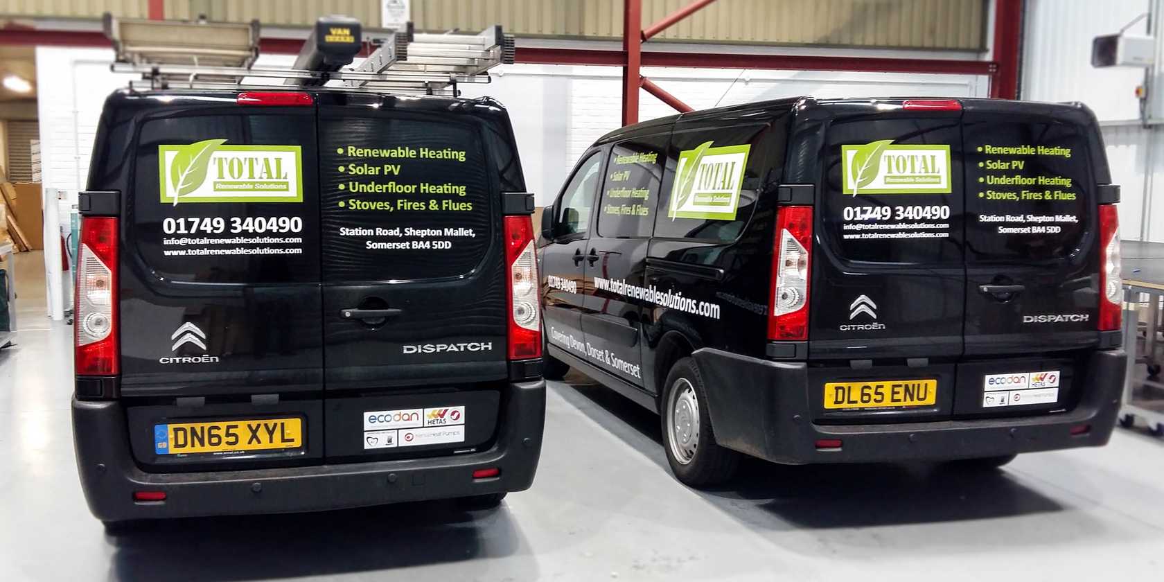 Van Graphics Total Renewable Solutions