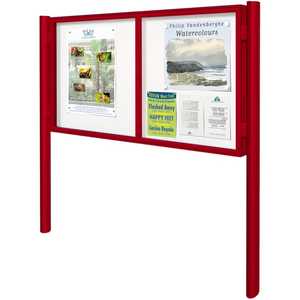 Post Mounted Notice Boards