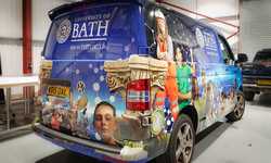 Vehicle Wrapping for The University of Bath