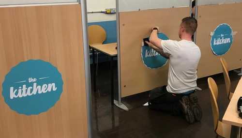 Internal Graphics Printing at Devon Norse