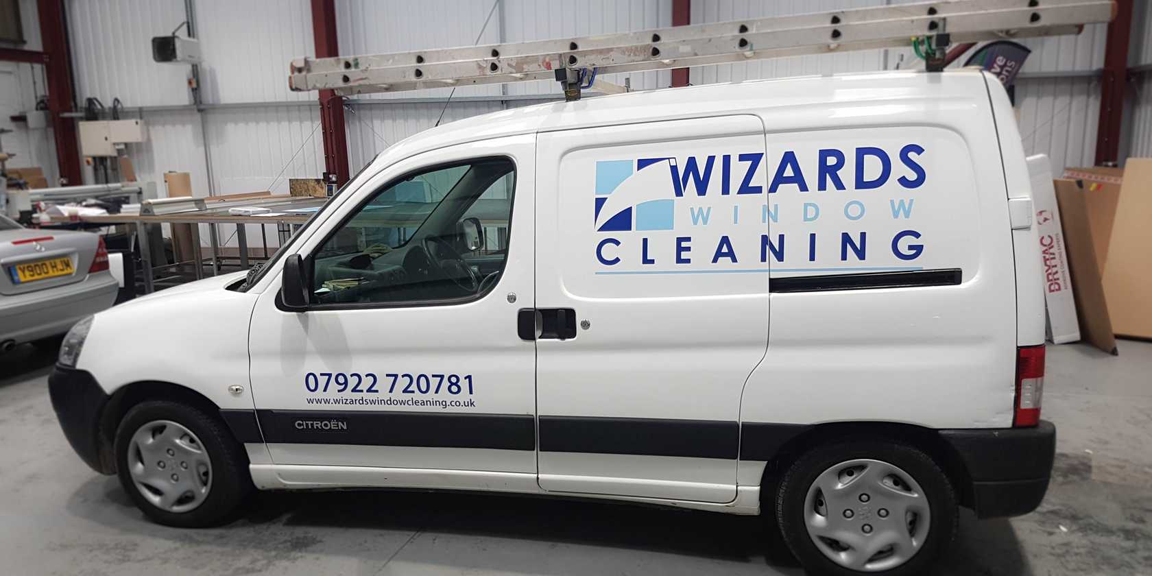 Vehicle Graphics for Wizards Window Cleaning