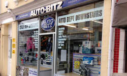 Window Graphics and Shop Fascia for Auto Bitz, Bridport
