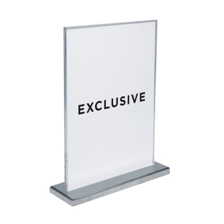 Chrome Finish Base A6 Poster holder.png