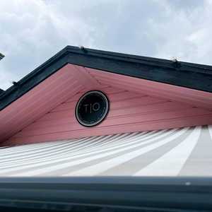 Circular Aluminium Panel Sign