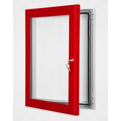 External Colour Key Lock Magnetic Poster Case