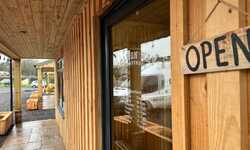 Window & Door Graphics for Colwin Way Woodturner at Miller's Farm Shop Window & Door Graphics for Colwin Way Woodturner at Miller's Farm Shop