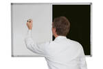 Combination Whiteboard Noticeboard - Premium Felt - BLACK.jpg