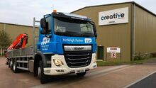 Complete Lorry Cab Wrap and Cut Vinyl Branding Graphics for McVeigh Parker.jpg