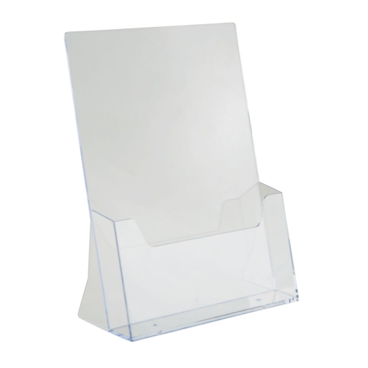 Counter standing leaflet dispenser to suit A4 leaflets and brochures.png