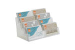 Counter Standing Twin Four Tier Business Card Stand.png