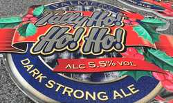 Christmas Special Custom Printed Pump Clips for Palmers Brewery Christmas Special Custom Printed Pump Clips for Palmers Brewery