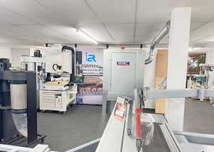 Floor To Ceiling Custom Printed Wall Graphics For Axminster Tools New Commercial Showroom