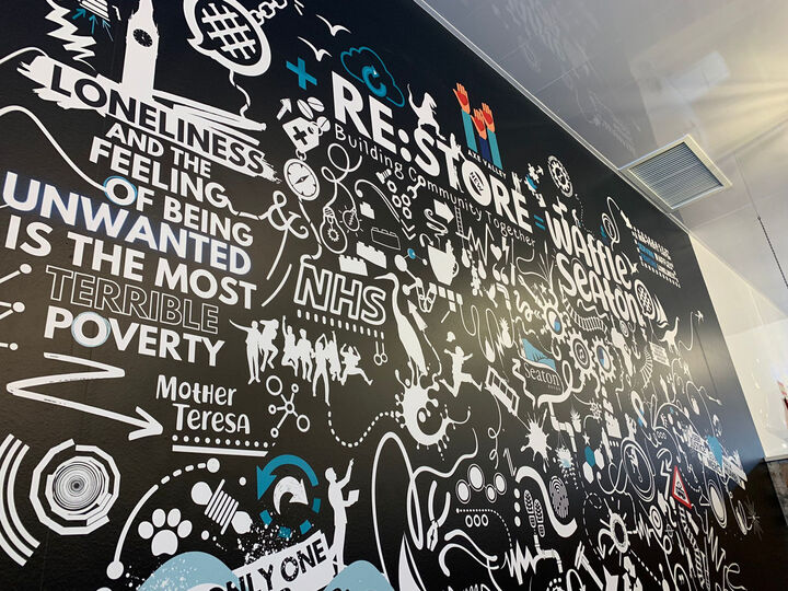 custom printed wallpaper installation wordcloud design.jpg