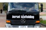 Cut Vinyl Vehicle Grapics for Dorset Scaffolding Lorry Cab.jpg
