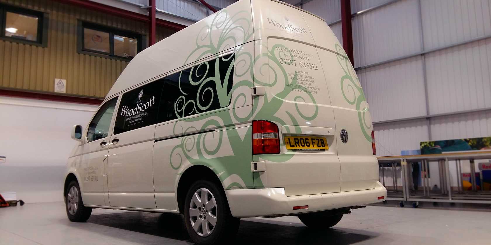 Vehicle Graphics Woodscott Joinery