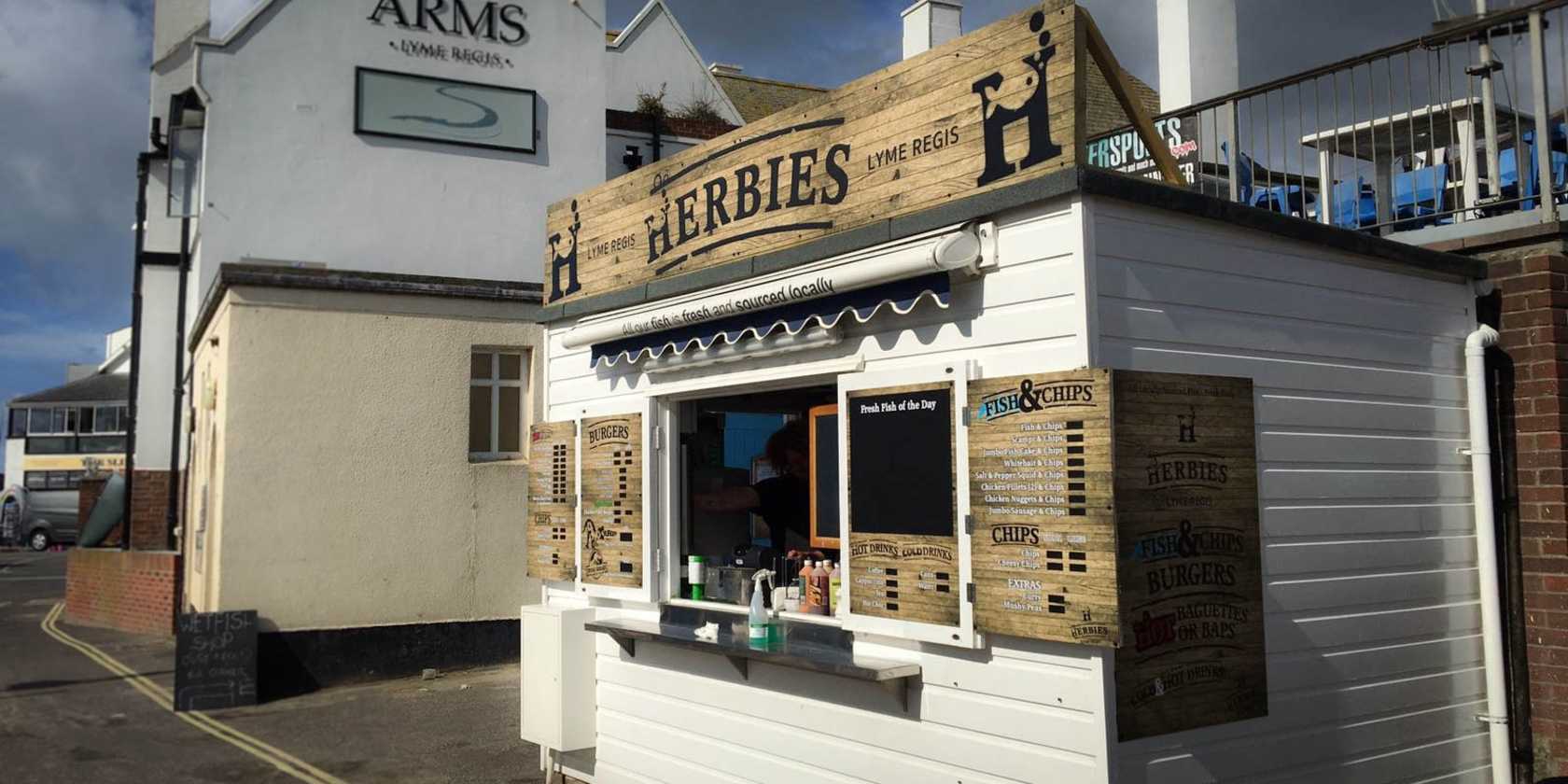 Herbies Dino Bar Signage