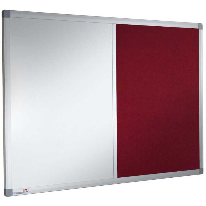 Non-Magnetic Combination Whiteboards