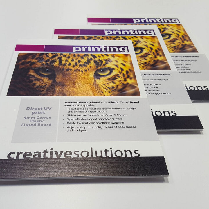 Printed Correx Board