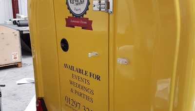 Rooster Bus Graphics installed at Creative Solutions