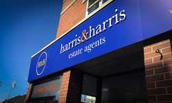Signage Rebrand for Harris & Harris, Axminster