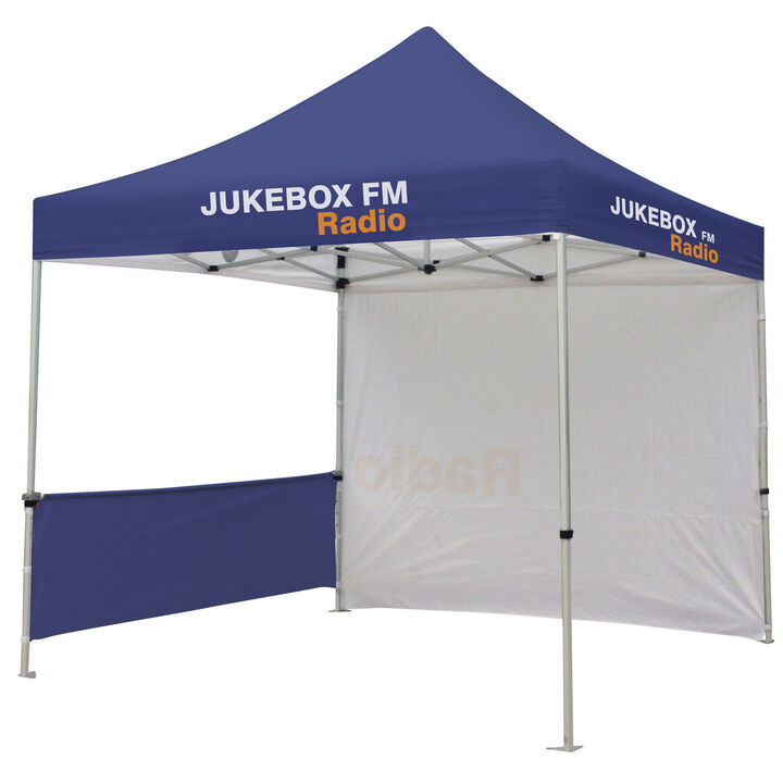 Zoom Tent Printed Back Wall Half Side Wall 7