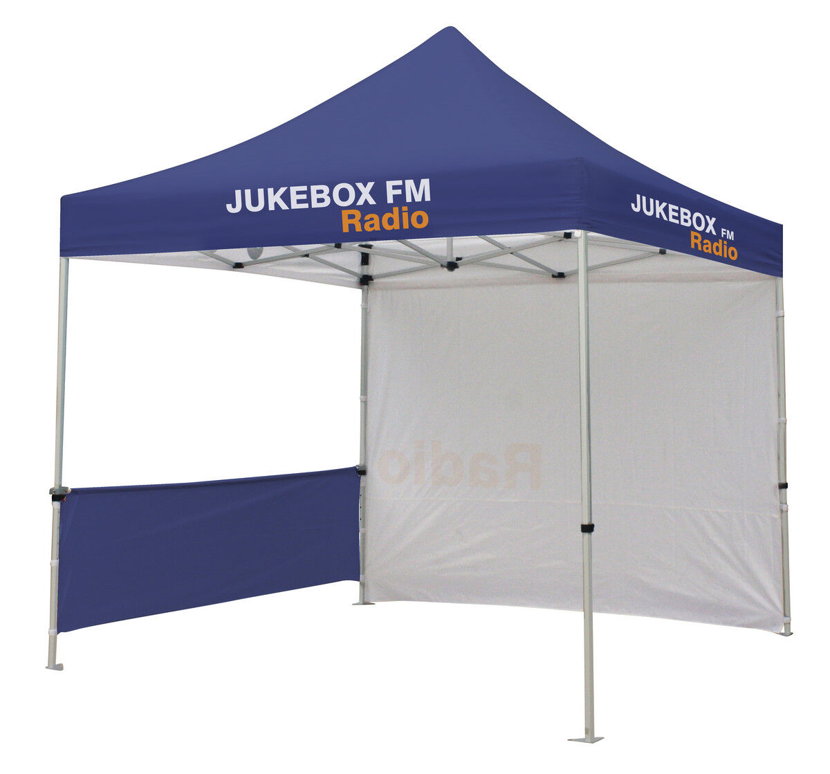 Zoom Tent Printed Back Wall Half Side Wall 7