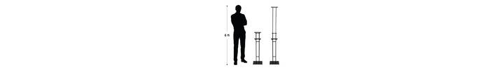 Double Sided Poster Display Stand sizes available.png