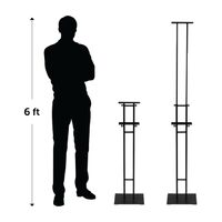 Double Sided Poster Display Stand sizes available.png