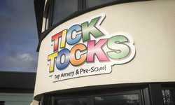 External Signage for Tick Tocks Day Nursery External Signage for Tick Tocks Day Nursery