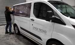 Vehicle graphics for Toby Guest Venetian Plastering