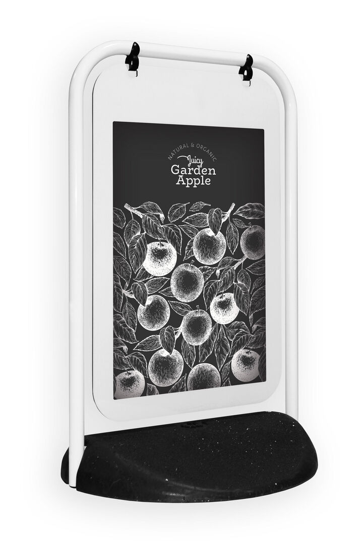 Swinger 2 White Frame Poster Pocket Chalk Insert Panel.jpg