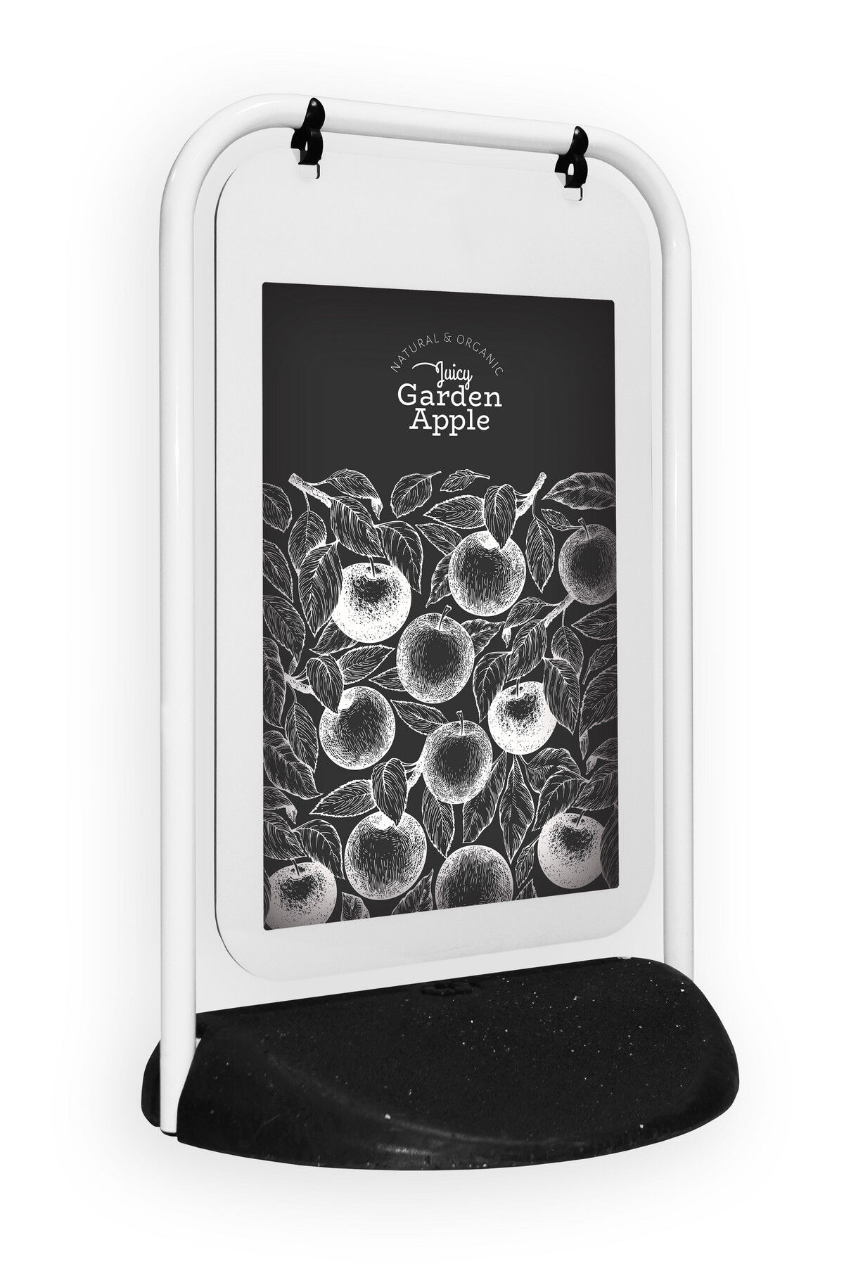 Swinger 2 White Frame Poster Pocket Chalk Insert Panel.jpg