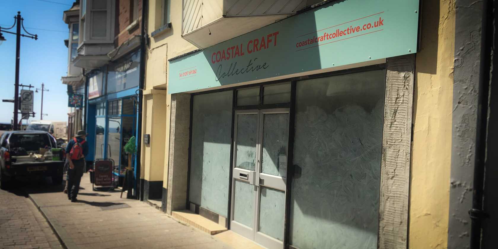 Shop Fascia Signage for Coastal Craft Collective