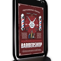 Swinger 4000 Black Frame Poster Pocket Barbers.jpg