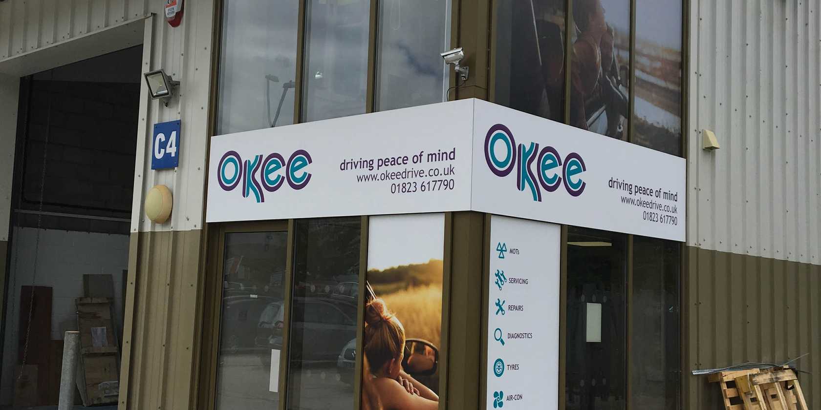 Okee External Signage
