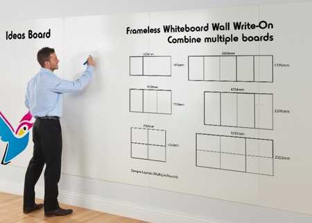 New! The Printed Frameless Whiteboard