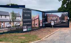Printed Hoarding Boards and Hoarding Construction for Summerfield Developments