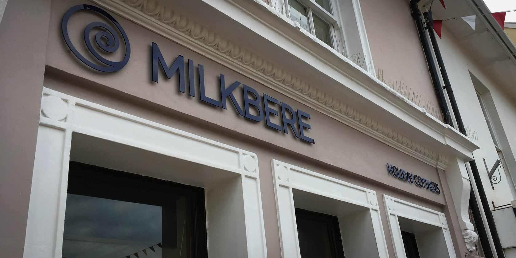 Milkbere Cottage Holidays Signage