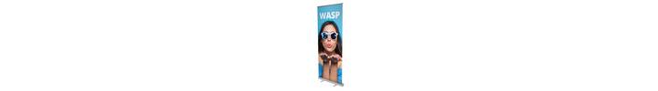 Wasp Budget Banner Stand and Graphic