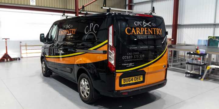 Van Signwriting CPC Carpentry
