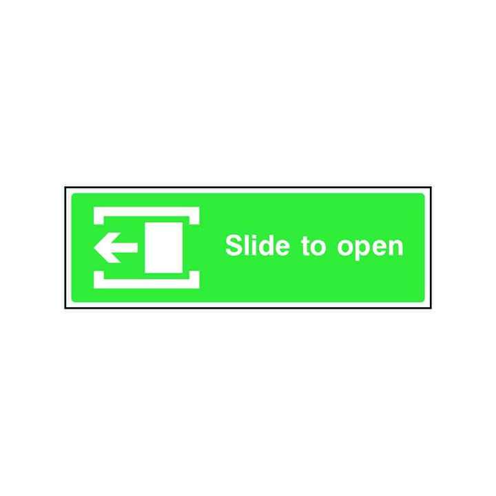 Slide To Open - Left
