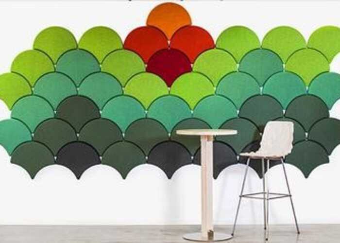 Custom Shaped Polycolour FR Tiles