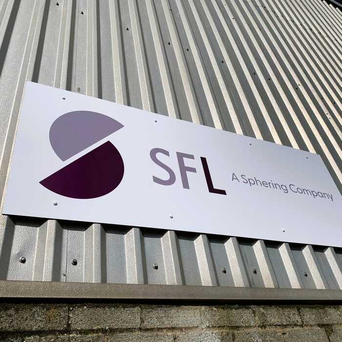 Aluminium Flat Panel Signage