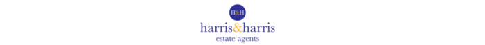 Harris and Harris Estate Agent Banner Logo Harris and Harris Estate Agent Banner Logo