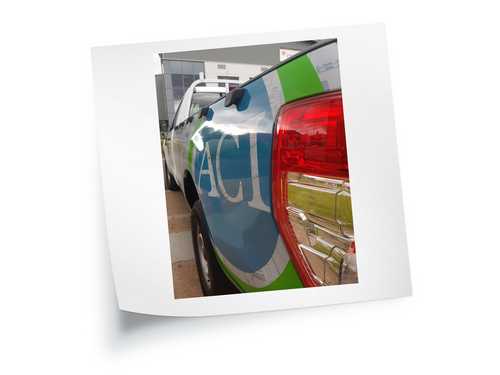 Air Control Industries Vehicle Graphics Close Up